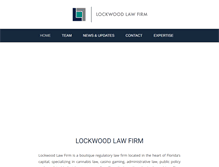 Tablet Screenshot of lockwoodlawfirm.com